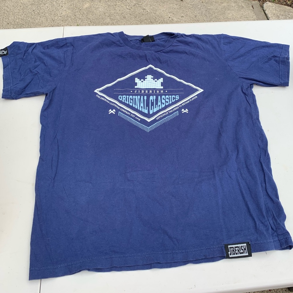Jiberish Original Classics Tee Size L